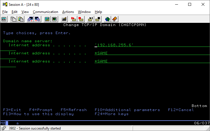 DNS Internet addresses