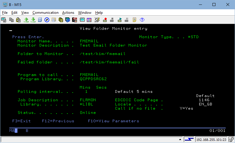 FMEMAIL Folder Monitor