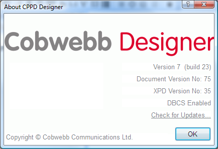 About Cobwebb Designer