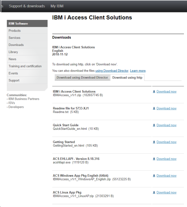 64 bit ibm iseries access for windows odbc driver download